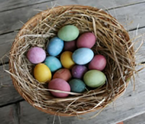 Dyeing Easter Eggs Naturally 